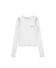 REST&RECREATION Coloration Top - White
