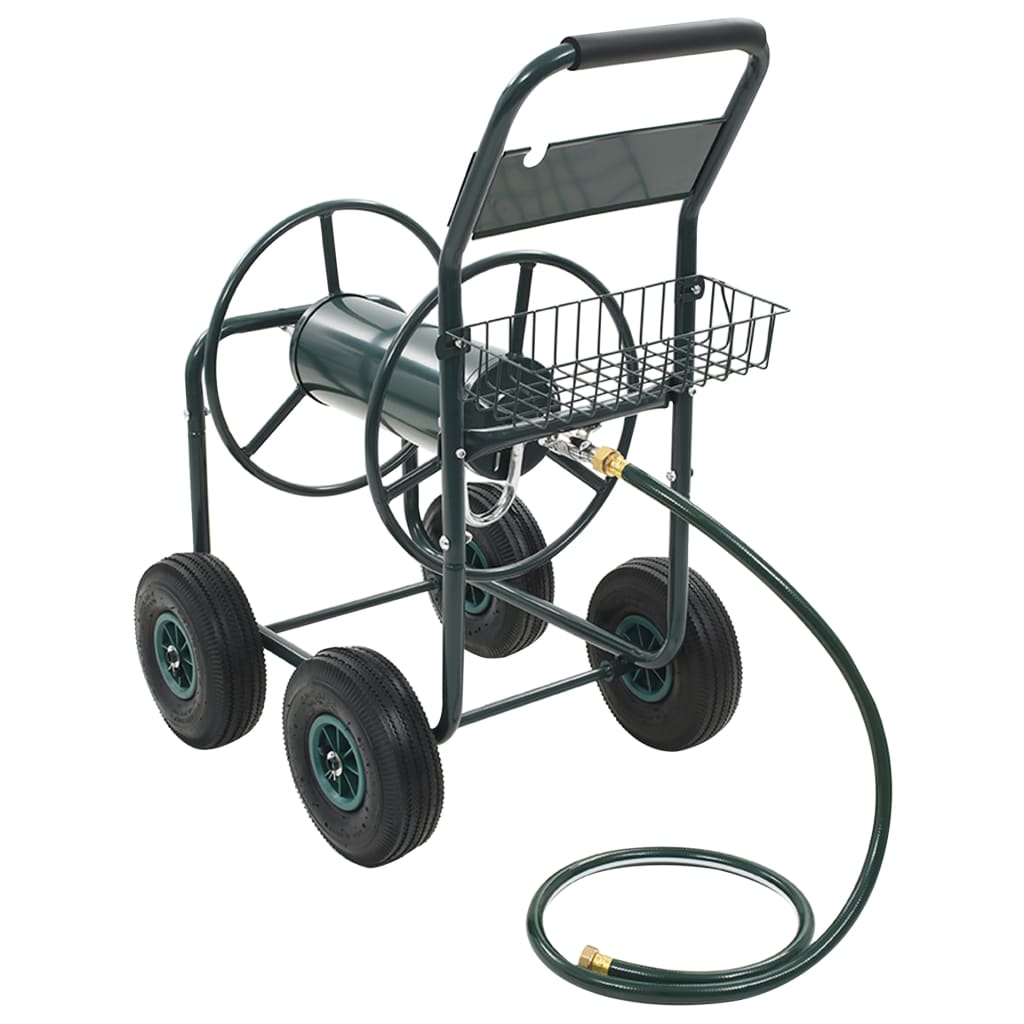 Vidaxl Gartenschlauchwagen mit 1/2" Anschluss, 75 m, Stahl