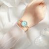Light Luxury Bracelet Watch, High-End Fritillary Plate Quartz Watch, Women'S Small Stainless Steel With Waterproof Watch