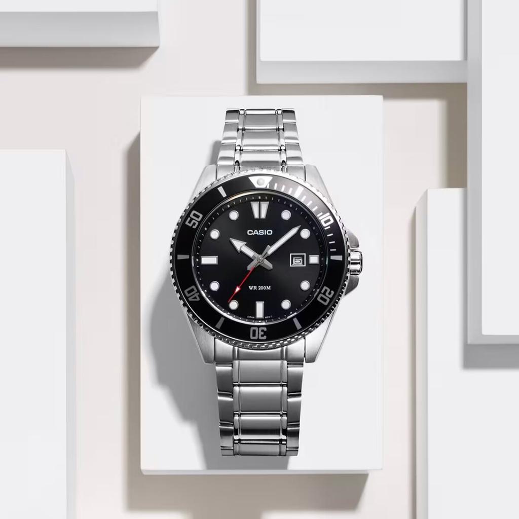 Zegarek Męski Casio Mdv-107D-1A1 Wr200 + Box