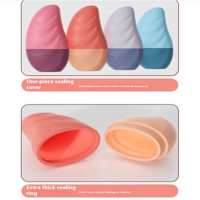 1Pcs Ice Face Roller Face Lifting Contouring Tools Mango Shape Silicone Ice Mold  Eye Facial Massager Beauty Skin Care Tools