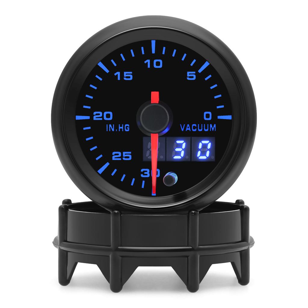12V 7 Colors LED 2" 52mm Boost/Water Temp/Oil temp/Oil pressure/Voltmeter/Air Fuel ratio/EGT/Tachometer RPM Vaccum For Cars