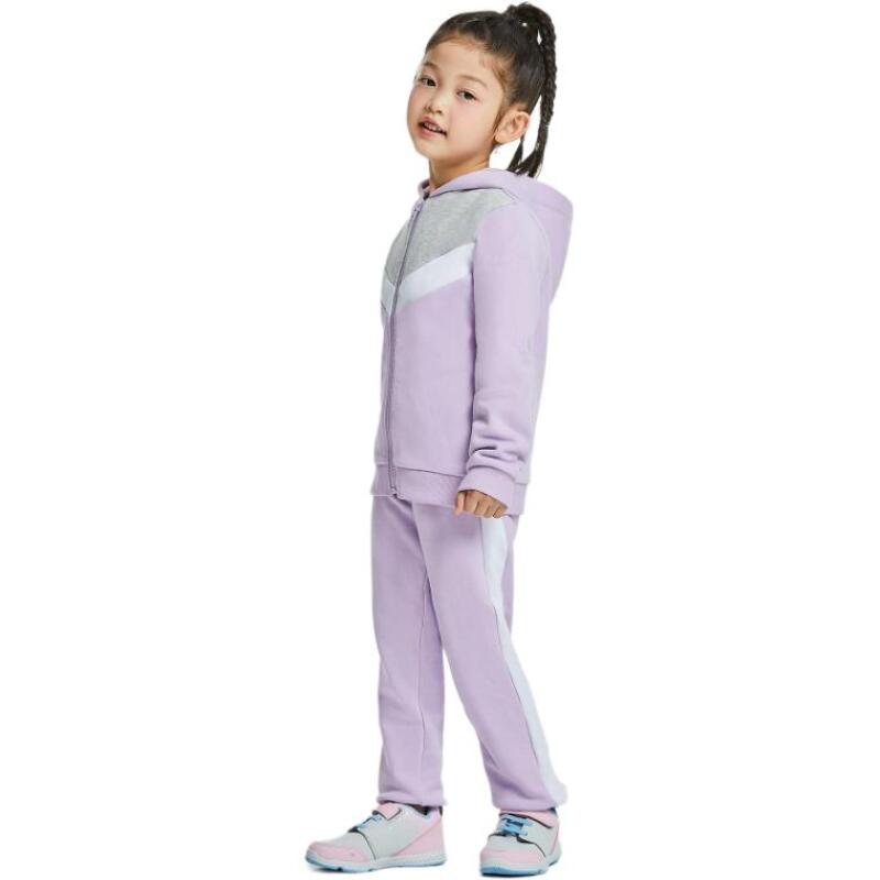 DECATHLON Warm Soft Stretch Trousers Purple Kids