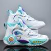 873 Men's Women's Basketball Shoes Mid Top Leather Surface Anti Slip Court Training Youth Fashion Sports
