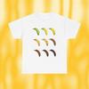 Funny Banana Life Cycle Unisex Heavy Cotton Tee, Cute Graphic Tee, Organic Cotton Shirt, Gift for Foodies, Fun Casual Wear