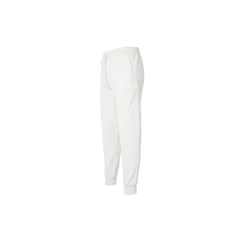 Y-3 Ss22 Side Zipper Drawstring Cuffed Sports Pants Men Pants White HG6205