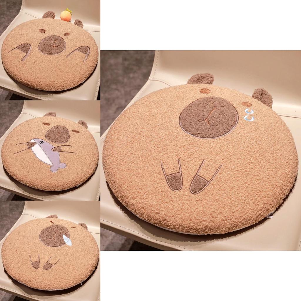 Soft And Plush Capybara Cushion For Office Comfort With Adorable Designs And Thick Padding