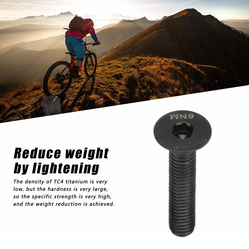   Headset Stem Top   Fixing   M6x30mm Bike Stem   Screw   Alloy for Bike Repair