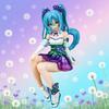 14cm Anime Figure Hatsune Miku Morning Glory Fairy Noodle Stopper Miku Action Figure PVC Collection Model Ornament Toys Gifts