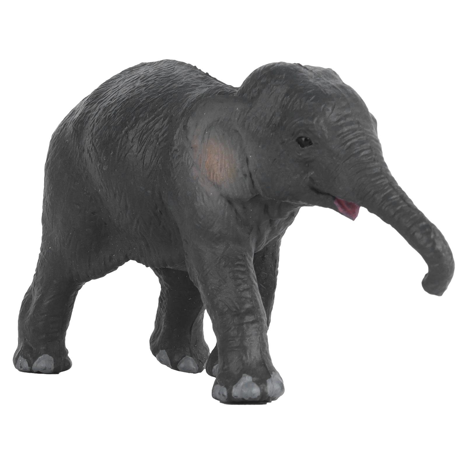 

Artificial Animal Elephant Model Educational Children Cognitive Animal Model Toy Decoration