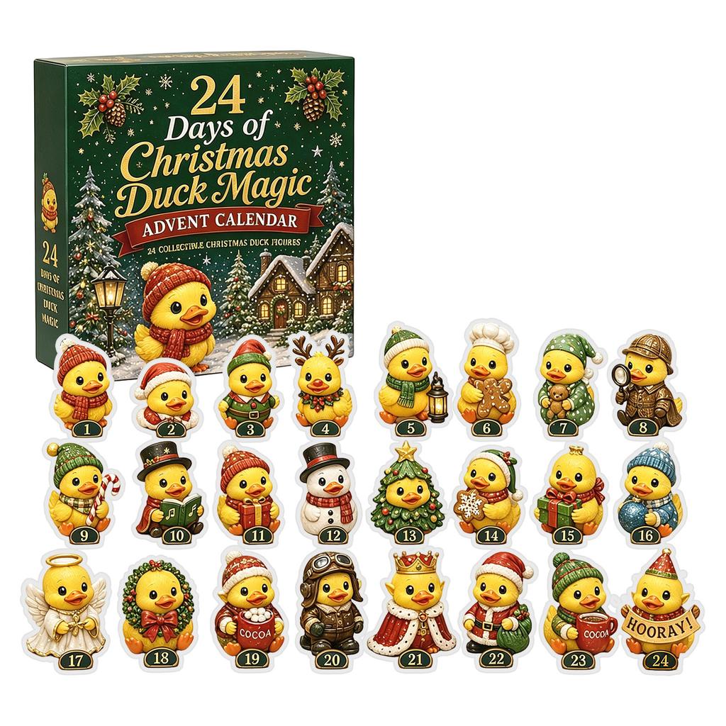 Weihnachts-Adventskalender - Feiertags-Countdown-Kalender für Kinder
