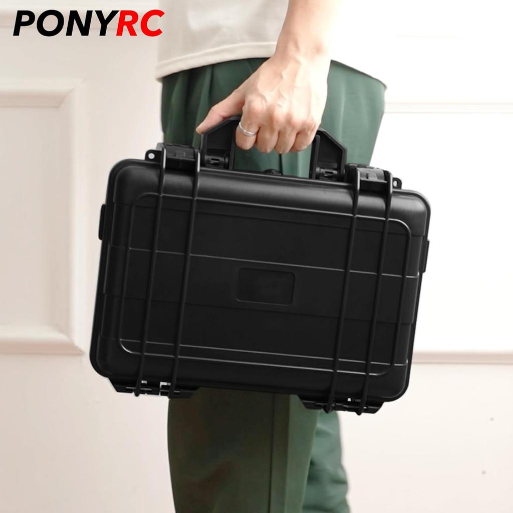 Professional Mini 4 Pro Hard Case, Waterproof Travel Carrying Case Bag for DJI Mini 4/3 Pro, with RC-N2/RC 2 Remote & Accessories