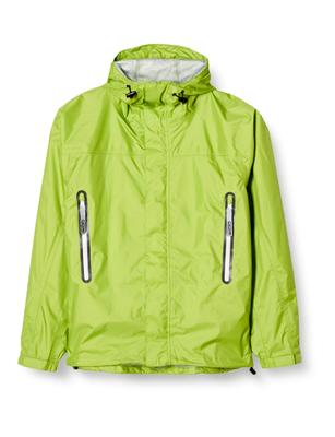 Wasserdichter und atmungsaktiver Toray Cortex Blizatec KJ Rain Parka Lime S [Dokument]