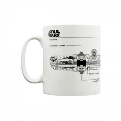 Millennium Falke Skizze Tasse
