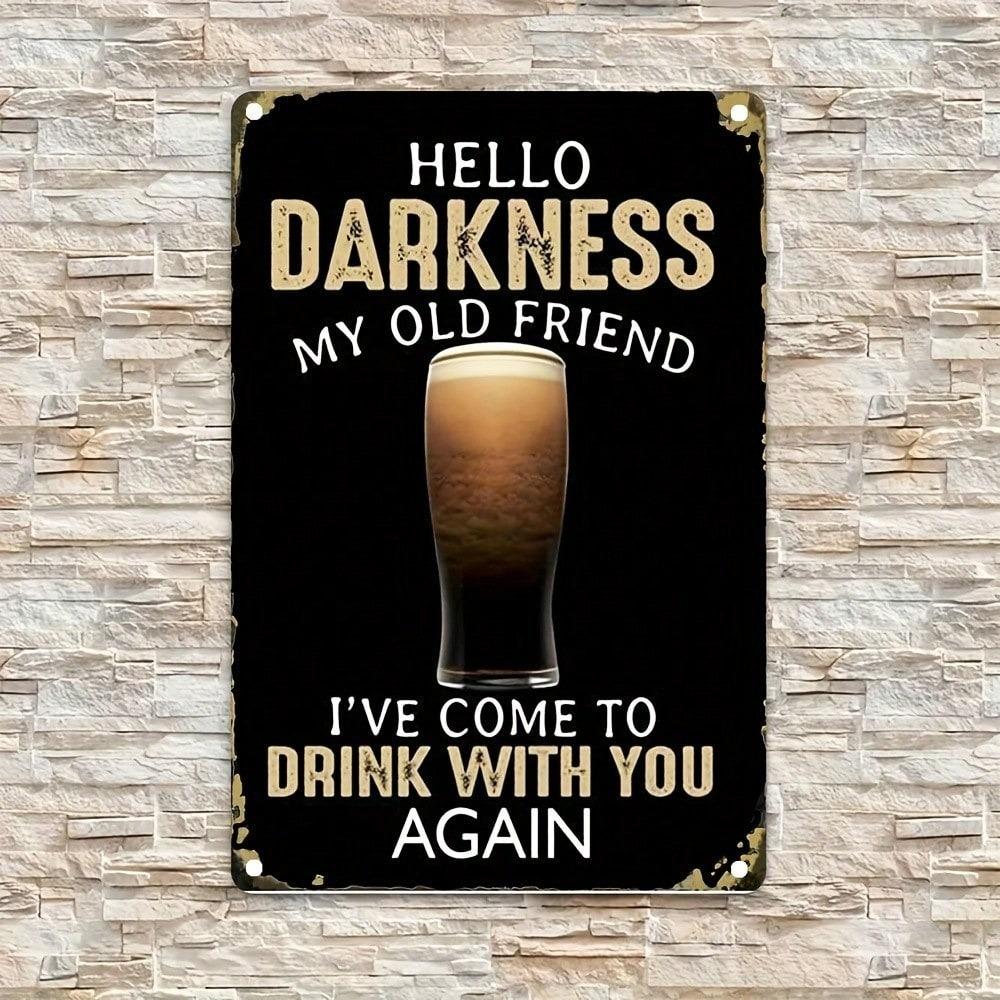

Vintage Tin Sign 8x12 Inches Retro Metal Wall Decor for Bar Garage Man Cave Pub Home Gift 20x30cm