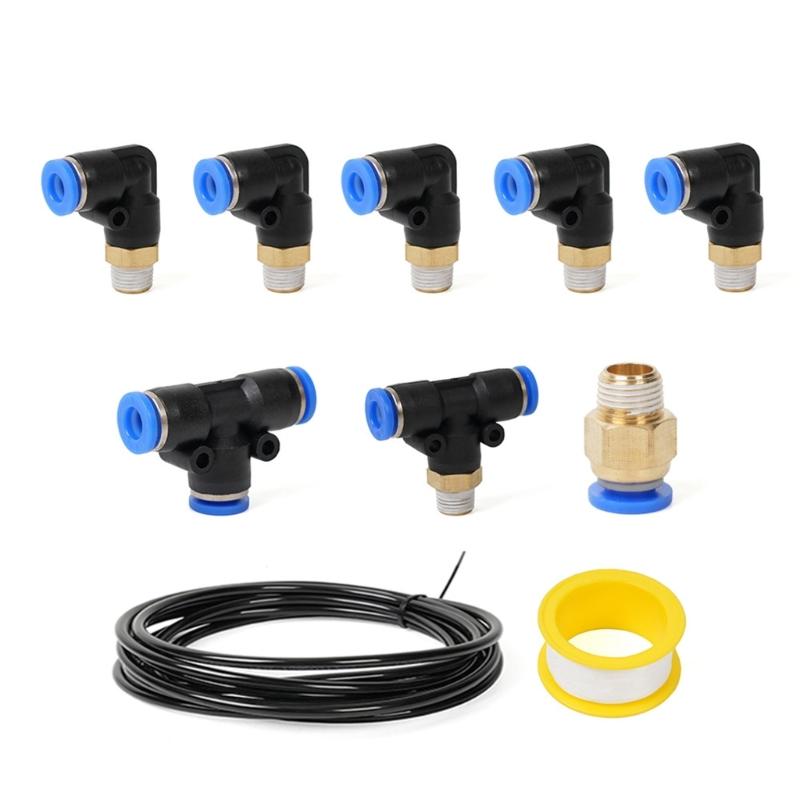Automotive Push Lock Vacuum Connector Fitting Kit For Turbos Wastegate, Solenoid