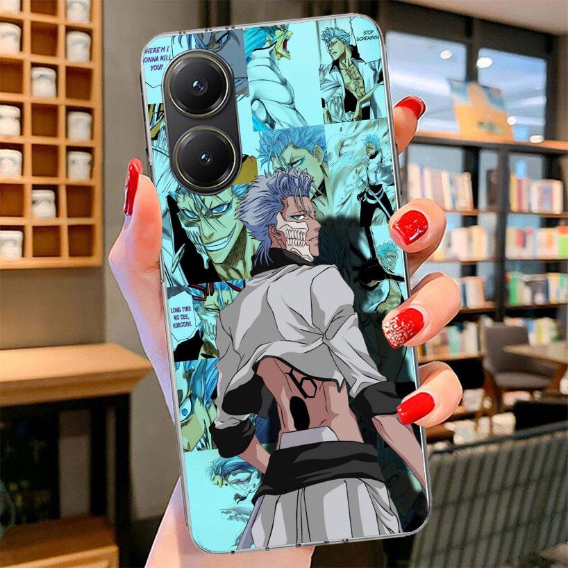 Grimmjow 6 Bleach Phone Case For Xiaomi Poco F7 Ultra X7 X6 X5 Pro M7 Redmi 15C 15 13C 13 12C 12 10C 10 9A 9C 9T 9 Shell Poco F7