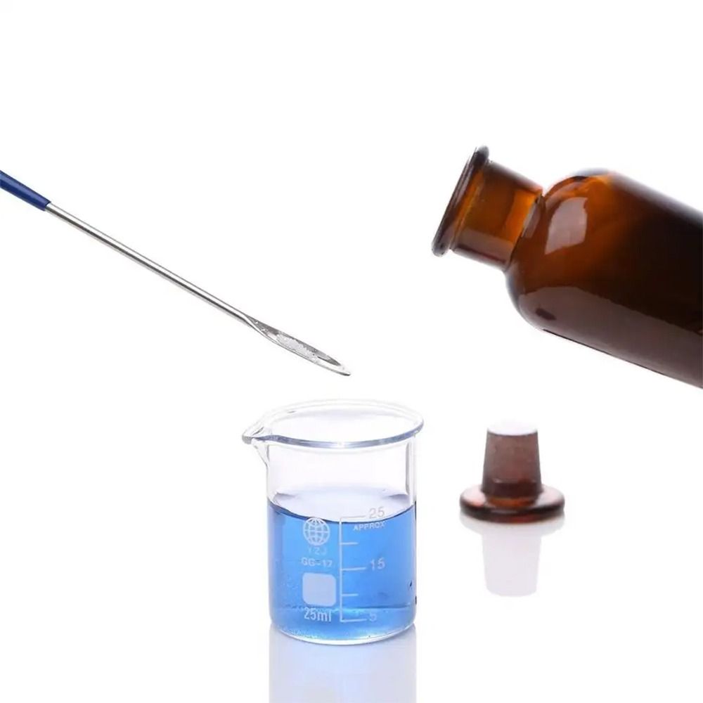 Avec Manche en Vinyle Cuillère Demi-Ronde Tige à Mélanger en Acier Inoxydable Mélangeur de Fond de Teint Crème