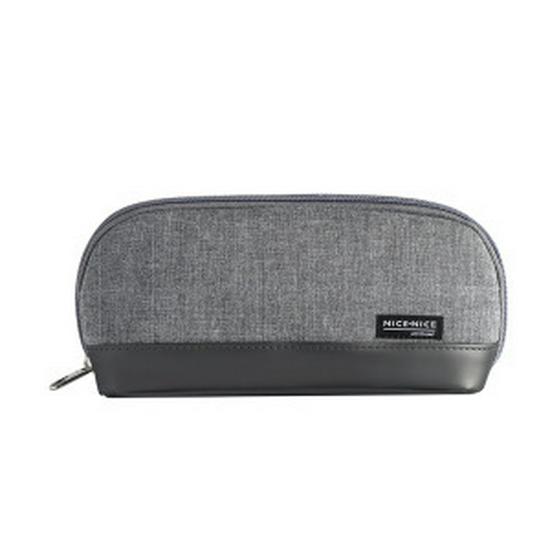 Oxford Cloth Large-Capacity Pencil Case: Solid Color, Dirt-Resistant, Multi-Functional