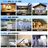 CLY Motion Sensor Floodlight 80W Warm White 10000 lm IP66 with Remote, Stepless Dimming, Foldable 2P/3P Plug (GY080/80W-WW)