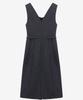 MIND BRIDGE WOMEN [W] Wool Blend Belted H-Line Dress