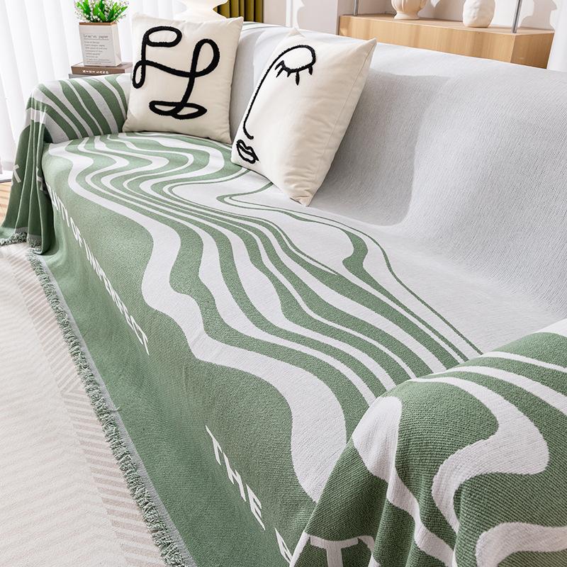 

Chenille Sofa Towel Four Seasons Universal All-Inclusive Sofa Cover Dust Cover One-Piece Sofa Cover Cloth Anti-Scratching 180*130cm