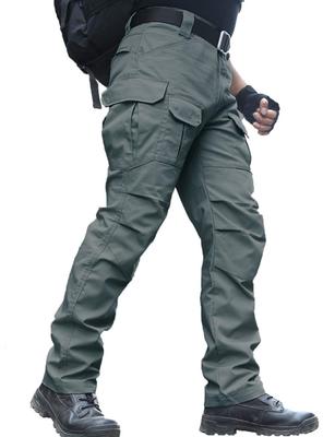 Zuoxiangru Multifunctional Military Tactical Cargo Pants for and Combat Tag Men's Work, Mountaineering, (#56 Gray-Green, XL)