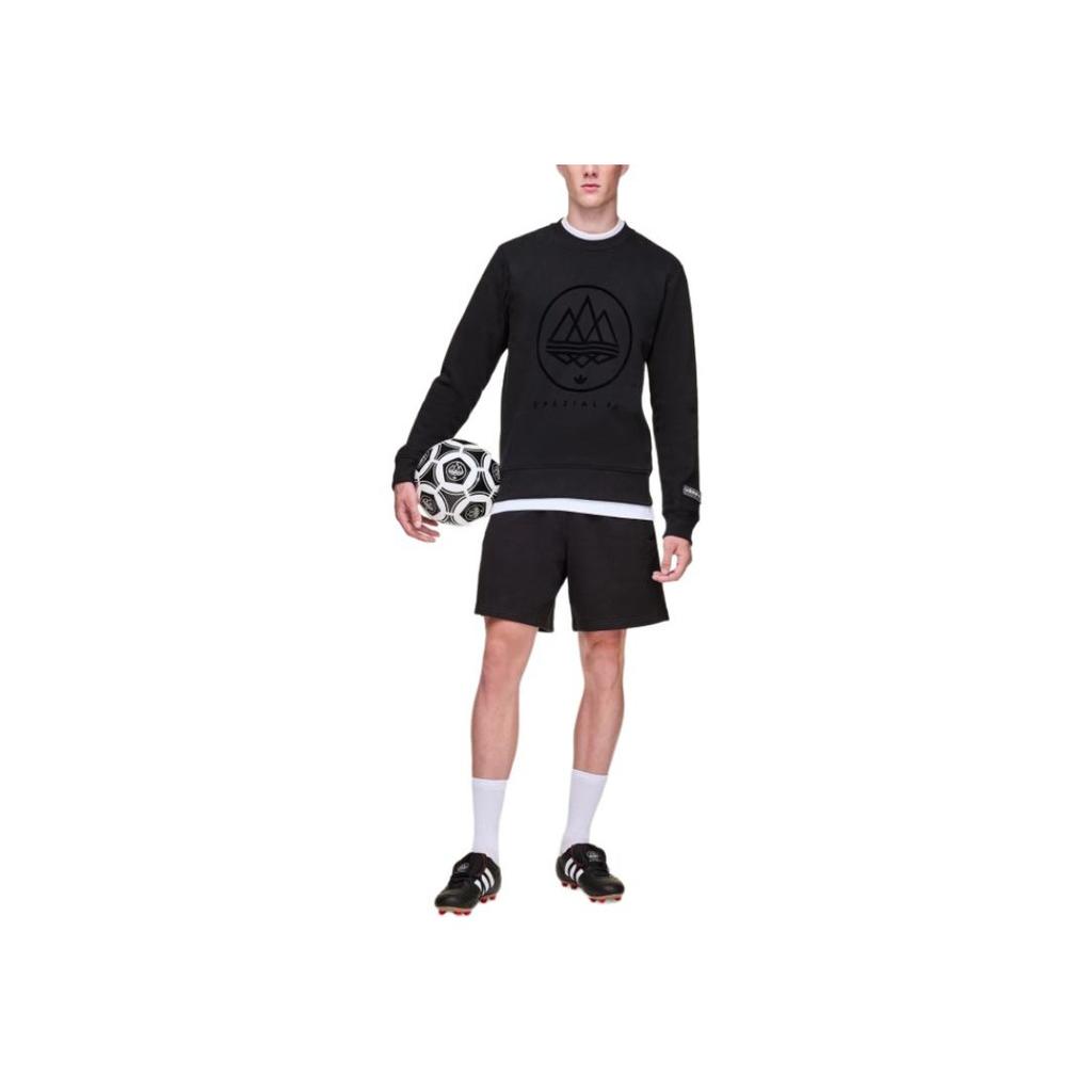adidas Originals Spezial Series Fw25 Fc Crew Neck Pullover Warm Long Sleeve Sweatshirt Men Sweatshirt KA3899