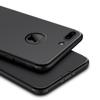 Pack - Silicone Case - iPhone 8 - Black - Tempered Glass - Bag Offered