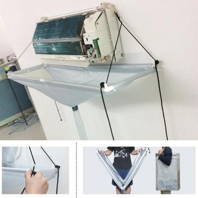 47''x15'' Air Conditioner Hanging Cover Washing Cleaning Waterproof Protector Home Use