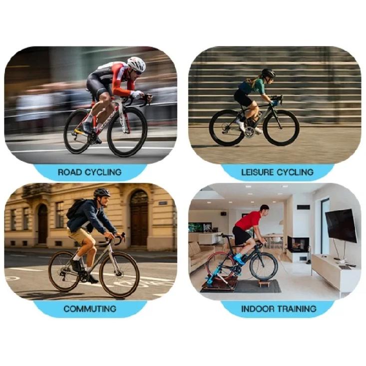 BUCKLOS Yol Bisikleti Pedalları SPD-SL için Bisiklet Kendinden Kilitli Pedal Kilit Plakaları ile Aşınmaya Dayanıklı Bisiklet Yarışı Klipsiz Pedallar Ultra Hafif