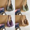 Denim Canvas Bag For Women Casual Daily Commuting With Zipper Closure And Phone Pocket
