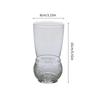 6Pcs Football Inspired Glass Beer Glasses 450ml Durable And Stylish Club Party Glass Cups For Any Occasion