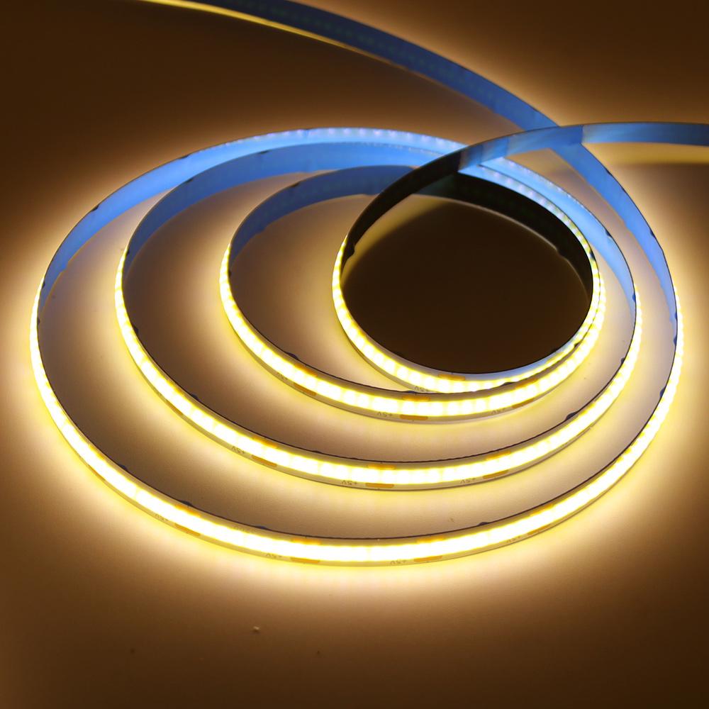 5V 3mm 5mm 8mm PCB COB LED Strip Light USB Powered Red Green Blue Pink Warm White High Density 320LEDs Flexible Ribbon Tape Lamp