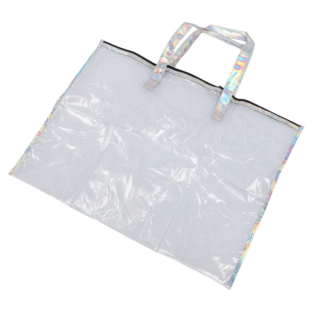 Art Portfolio Bag Laser Design Large Capacity Waterproof Artwork Posters Storage Bag for School