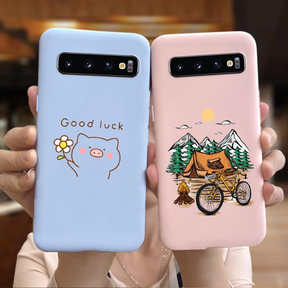 Für Samsung Galaxy S10 Plus Hülle S10e S10+ Weiche Silikon Rückseite Handyhülle Für Samsung S10 Plus S 10 e S10+ Fundas Capa Taschen