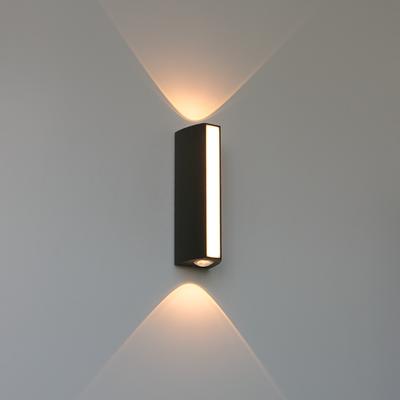 New Bright and Stylish Waterproof 12W Outdoor Wall Lamp for Garden and Porch - Decorative Courtyard Luminaire with Exterior Ligh