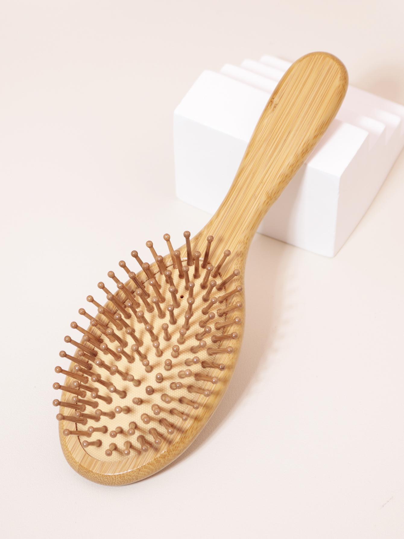 

1pc natural wooden hair comb hair loss scalp massage hair brush hair care healthy bamboo Special for real hair wigsboo comb