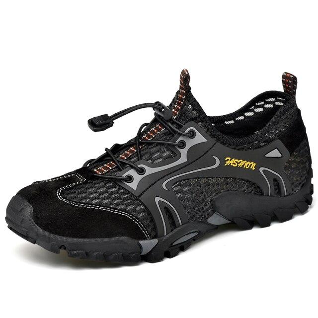 Letnie Outdoorowe Szybkoschnące Buty Plażowe do Wody Męskie Antypoślizgowe Wygodne Skarpety Buty Elastyczne Buty do Wędrówek Trekkingowych Unisex