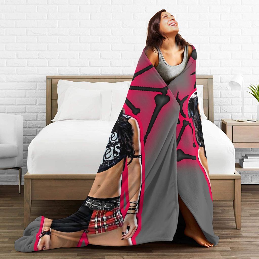 AJ Lee Blanket  Warm Soft Comfortable Plush Throw Blanket For Kids Adult Couch Chair Sofa Bed Flannel Bedspread Bed Cover