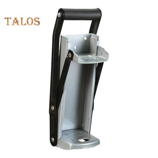 

Пресс для консервных банок, открывалка для бутылок, настенный, экономящий место, эффективный, перерабатывающий прочный металлический, дробилка для банок из-под пива и газировки серый