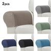 2pcs/set Jacquard Sofa Armrest Cover Anti-dirty Couch Chair Arm Protector Stretch Dustproof Sofa Towel Armchair Cover Home Decor