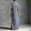 Women's Summer Casual, Fashionable, And Elegant Loose-Fit V-Neck Dress