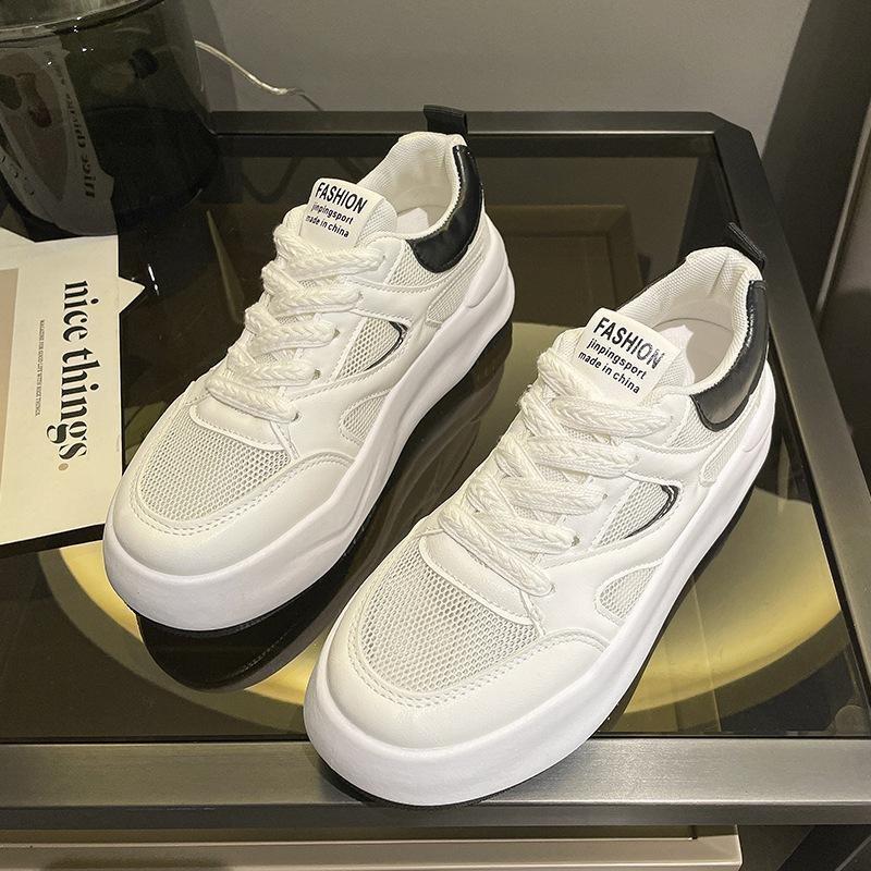 Síťované tenisky Old Daddy Dámské Letní Korejské Dámské Sportovní Boty Silná Podrážka Studentské Ležérní Boty