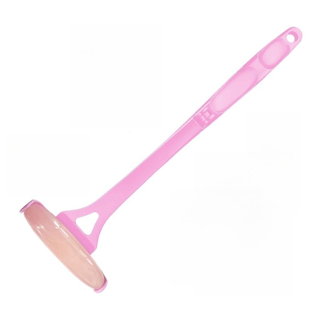 3-in-1 Cooling Manual Massager for Leg, Face & Back - Soothing Roller for Relaxation & Beauty Lifting, Portable Fitness Tool(No Power) розовый