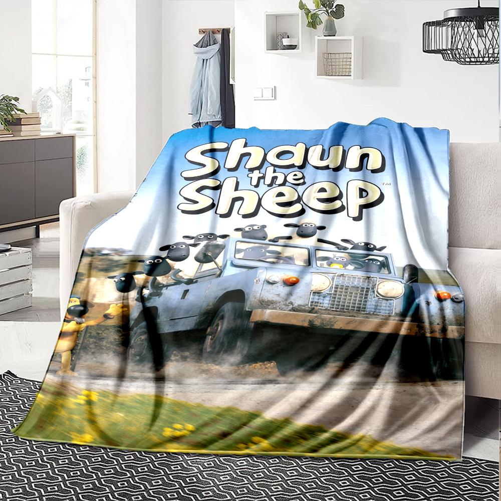 Shaun Blanket, High quality Comfortable for All Seasons, Home Decor, Warmth and Comfort