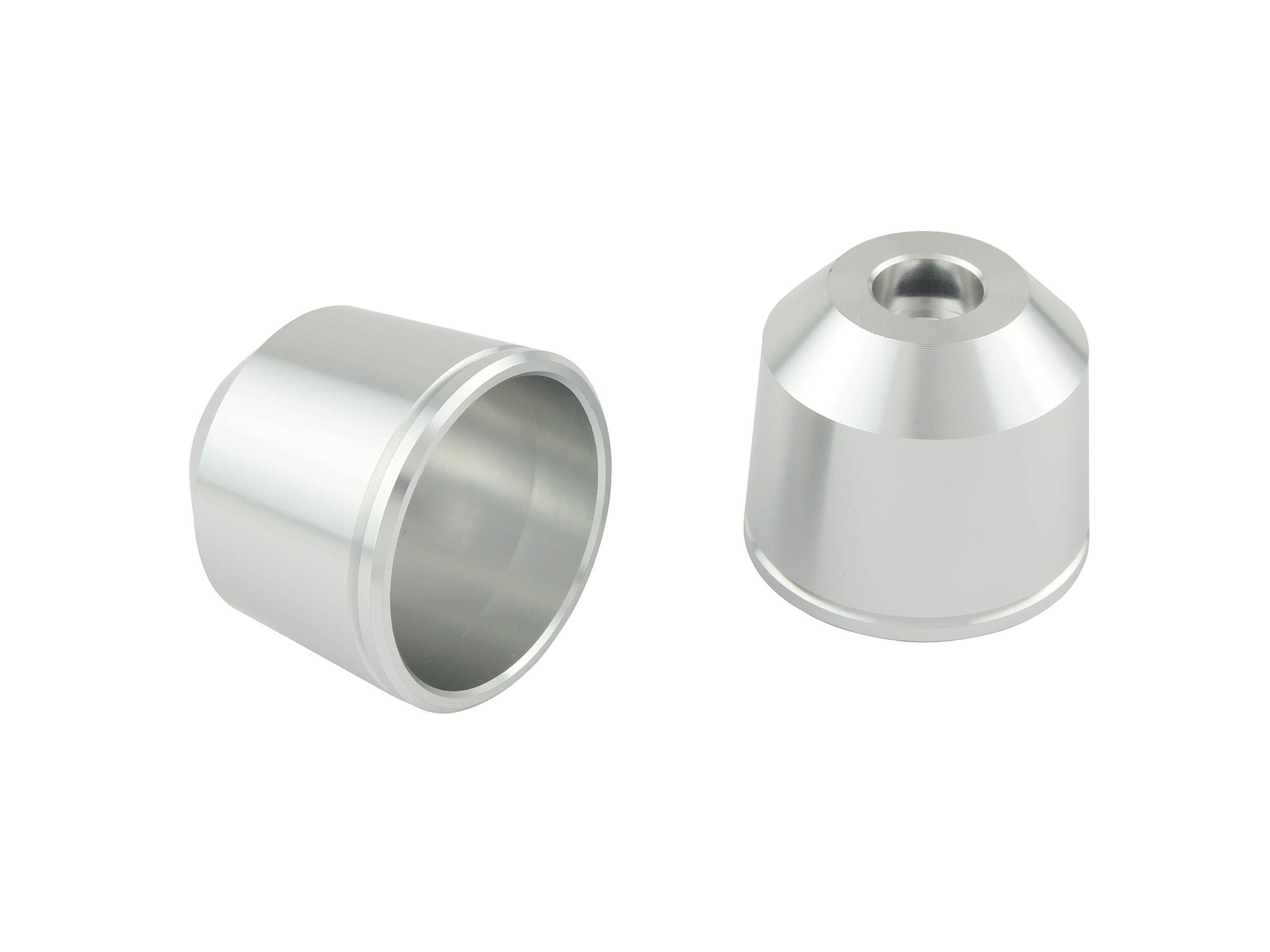 

POSH 032679-03-10 Motorcycle Supplies Middle Weight Bar End Outer Only M6 Type Silver M6 серебряный