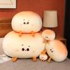 Plush Toys Full Stuffed Food Bread Peluche Lifelike Steamed Bun Super Soft Pillow Cushion Baby Christmas Holiday Gifts