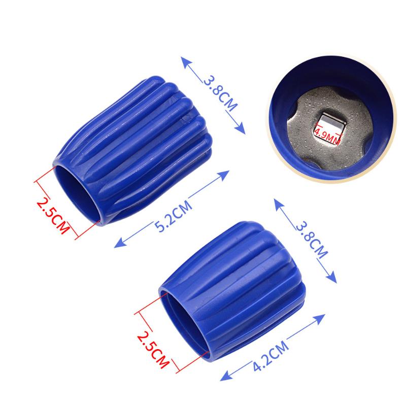 1Pc Round Shape Colored Scuba Diving Tanks Cylinder Valves Cap Handwheel Knob Replacement Dive Maintenance Accessory