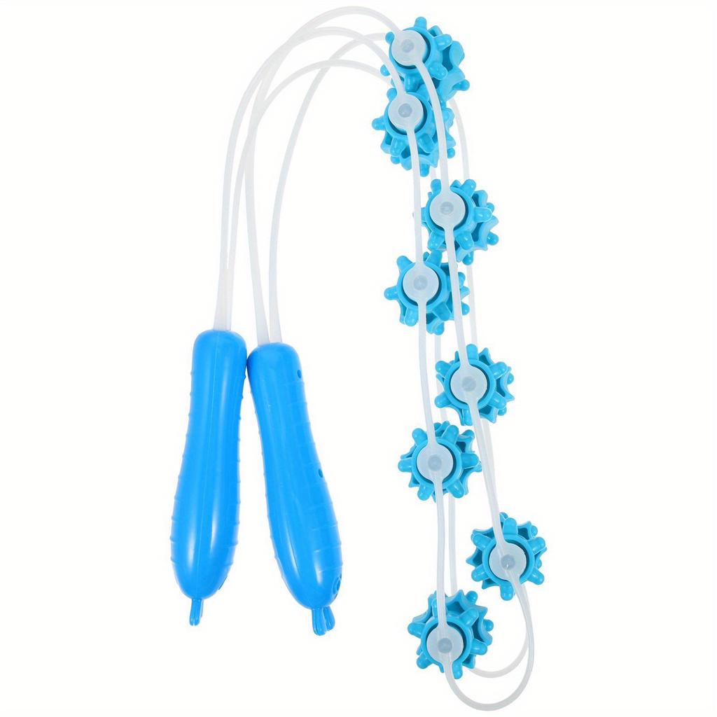 Back Roller Ball Silica Gel Muscle Massage Stick Back Pull Strip Back Stretcher Muscle Yoga Training Tool